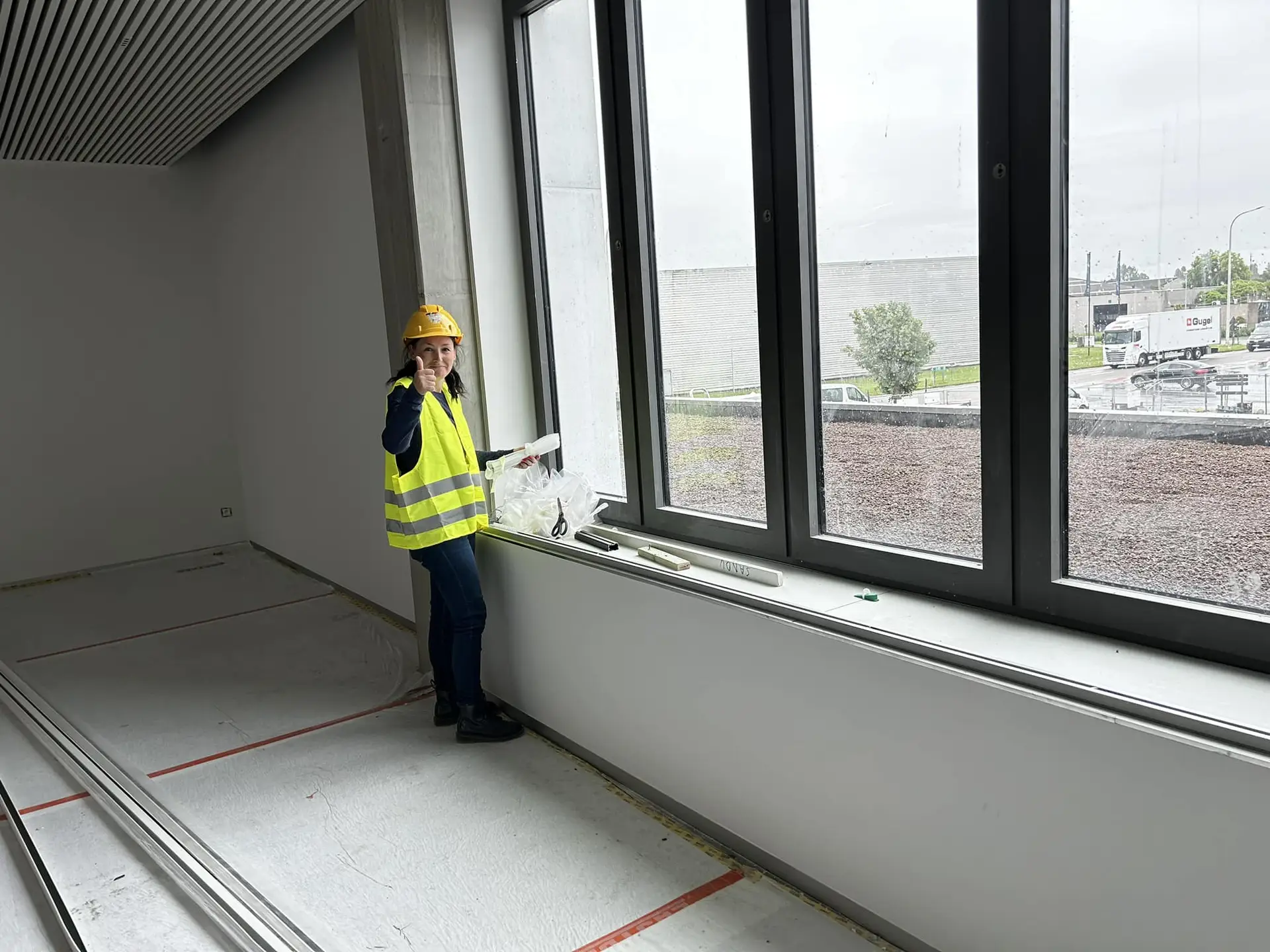 Opmeting ter plaatse bij een klant door RDT Concept