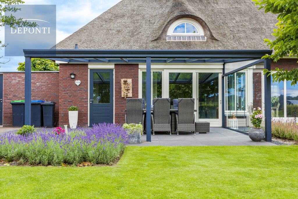 Deponti aluminium overkapping op maat Menen