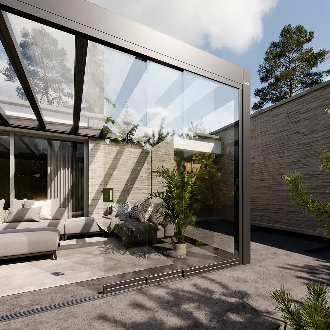 Vadella glaswand glazen schuifwanden   RDT concept