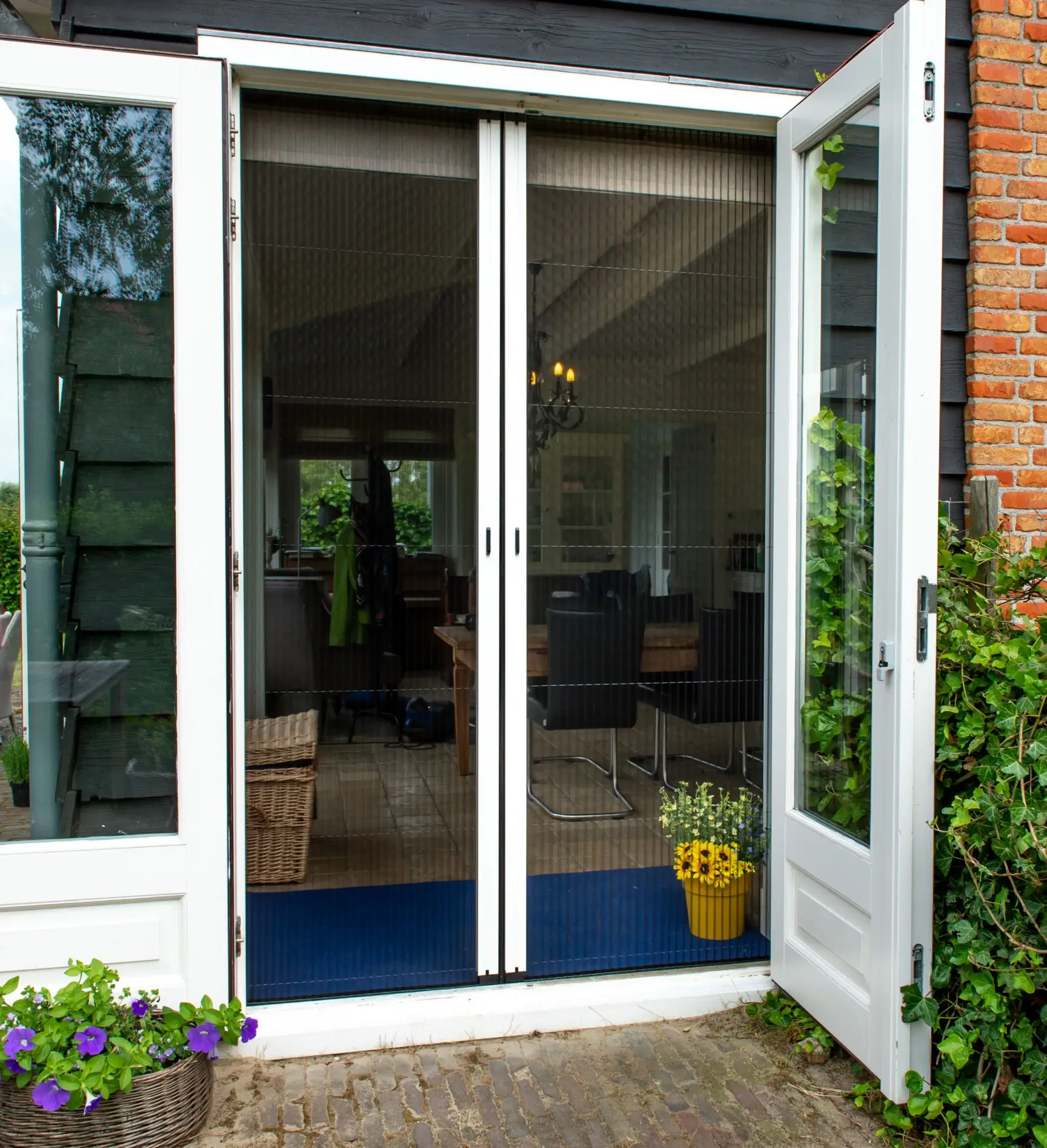 Plissé vliegendeuren luxe Menen