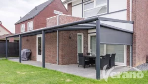 Verano V905 Iseo terrasoverkapping op maat Poperinge modern