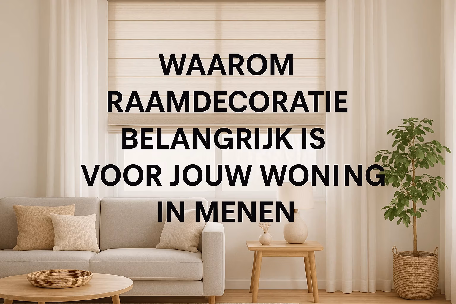 raamdecoratie menen kopen voor shutters screens en gordijnen in een woning   RDT concept