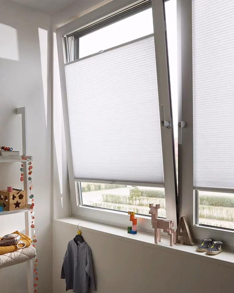 Plissé Duolite slaapkamer Geluwe - RDT Concept