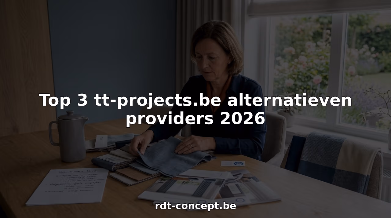 Een vrouw bekijkt verschillende stalen voor raamdecoratie bij haar thuis   RDT concept