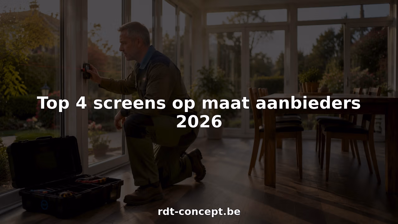Top 4 screens op maat aanbieders 2026