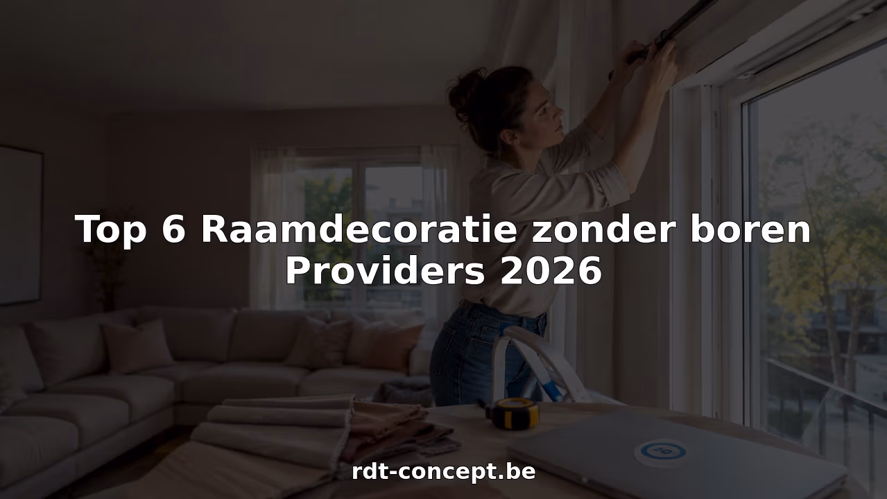 Top 6 Raamdecoratie zonder boren Providers 2026