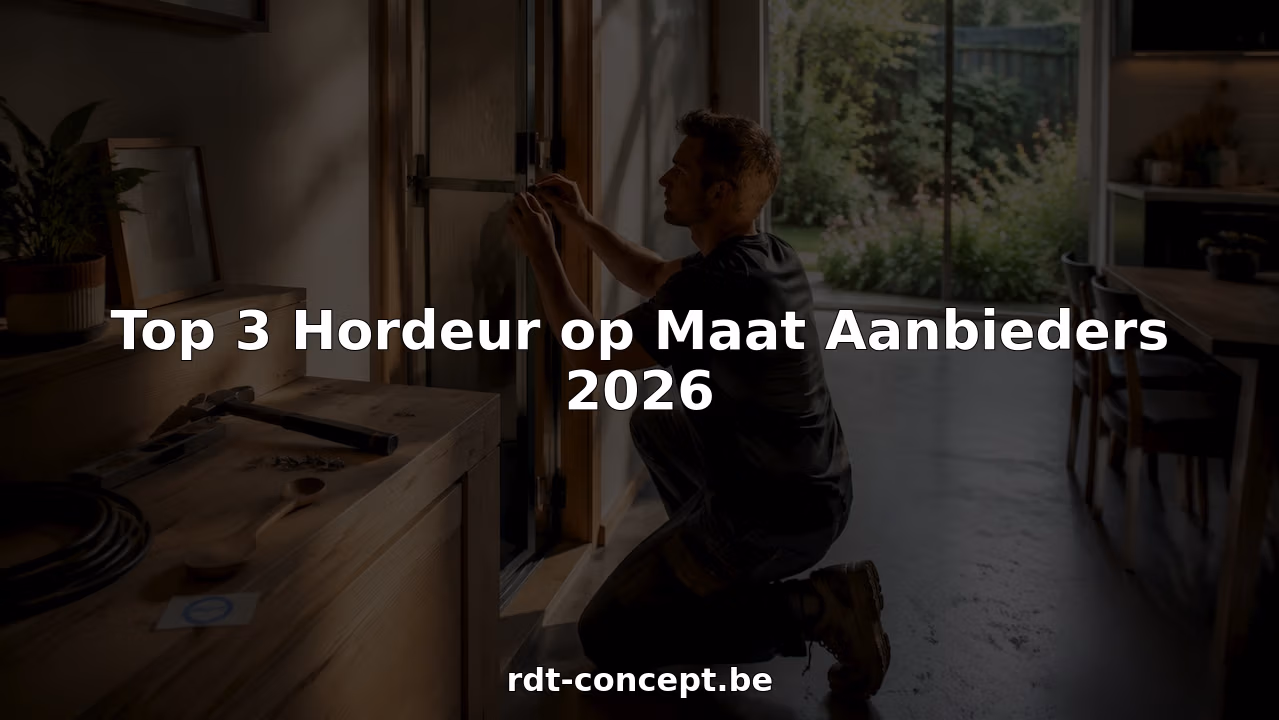 Top 3 Hordeur op Maat Aanbieders 2026