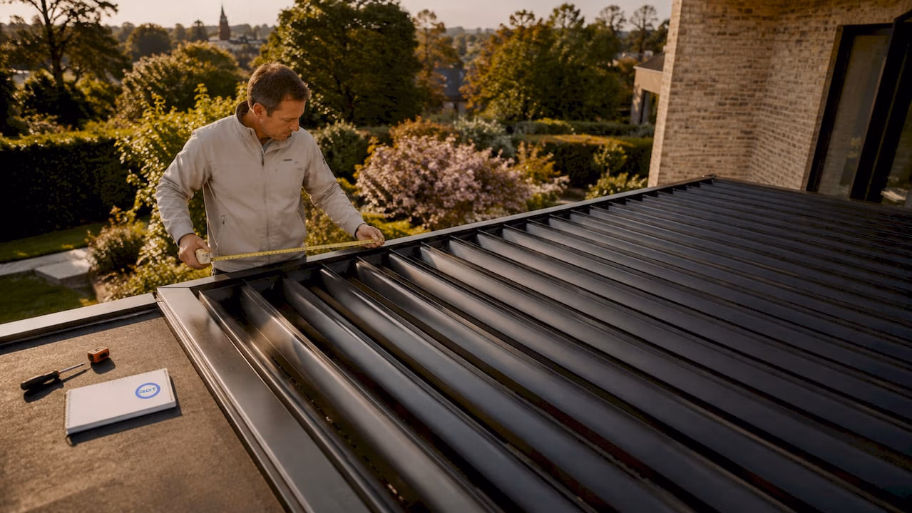 Betrouwbare lamellendak installateur in Menen kiezen - RDT-concept Betrouwbare lamellendak installateur in Menen kiezen