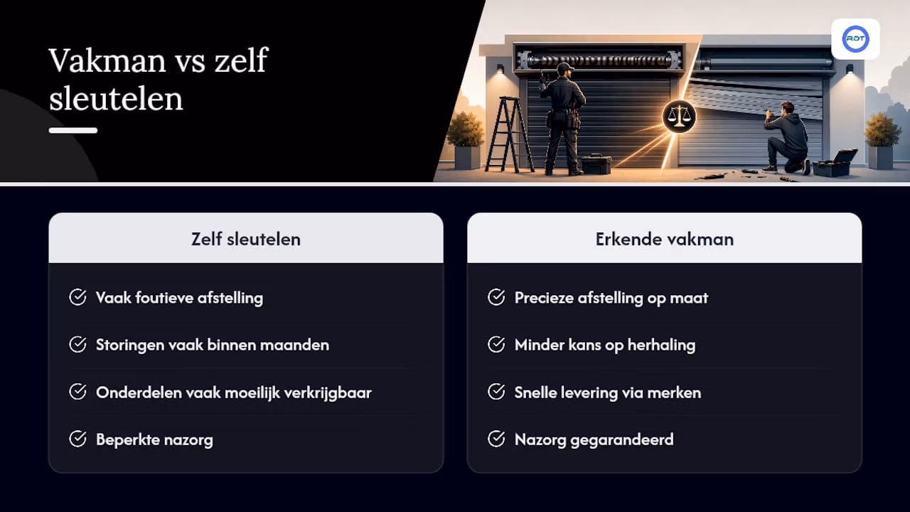 Waarom een erkende vakman het verschil maakt — overview diagram