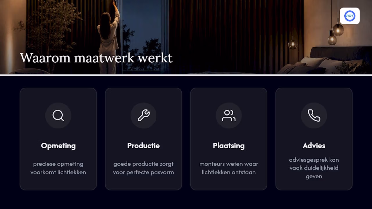 Waarom vaak maatwerk wordt geadviseerd — overview diagram