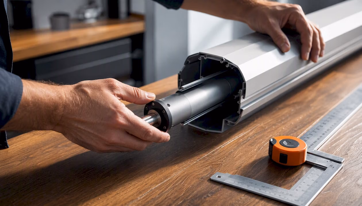 1790363492232_Installateur-plaatst-motor-in-rolluikas - RDT Concept De installateur monteert de motor in de rolluikkast RDT Concept